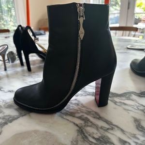 Christian louboutin bootie heels